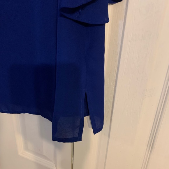 Zac and Rachel size XL blue blouse - Picture 3 of 4